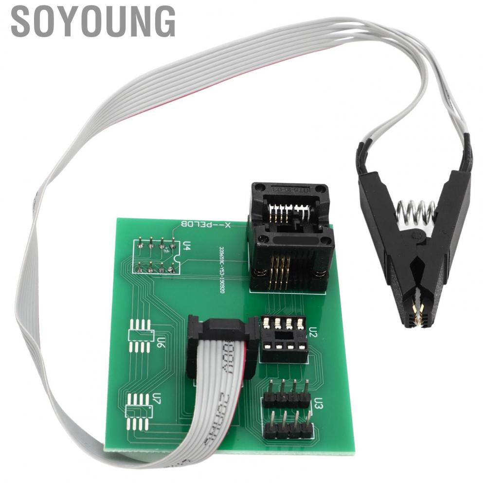 Soyoung for Eeprom Board  Programmer Adapter with SOIC8 SOP8 8pin Testing  XPROG V6.12/UPA/CG PRO 9S12/iProg