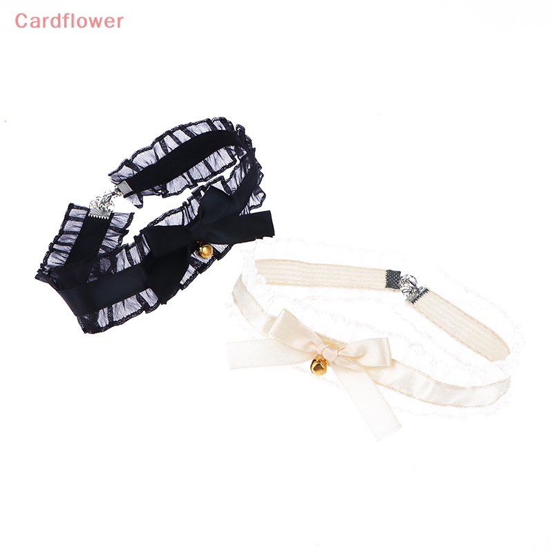 Vòng Cổ Choker Ren Đính Chuông Phong Cách Gothic Thanh Lịch Mới