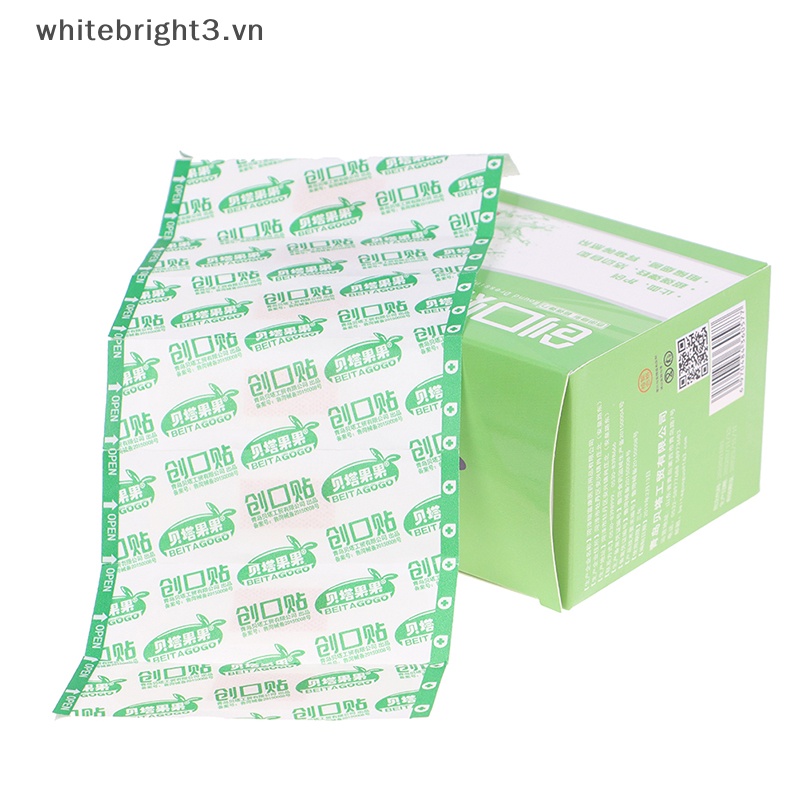 Bộ 160 Băng Sơ Cứu Trong Suốt Thoáng Khí Chống Thấm Nước