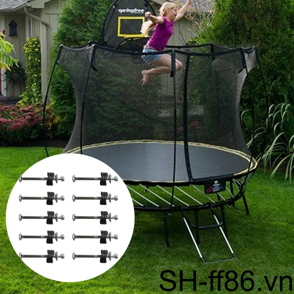 Bộ 12 Ốc Vít 6mm Thay Thế Sửa Chữa Tháo Rời Được Thông Dụng Cho Xe Hơi Thể Thao