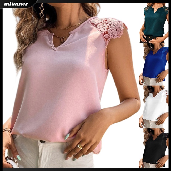 Áo Sơ Mi Cổ Chữ V Tay Dài Dáng Rộng Màu Trơn Đơn Giản Thời Trang Công Sở Dành Cho Nữ