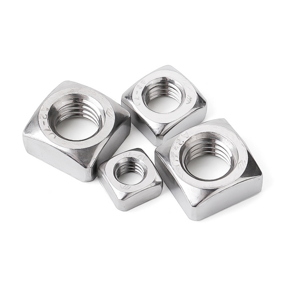Đai Ốc Hình Vuông Bằng Thép Không Gỉ M3M4M5M6M8M12