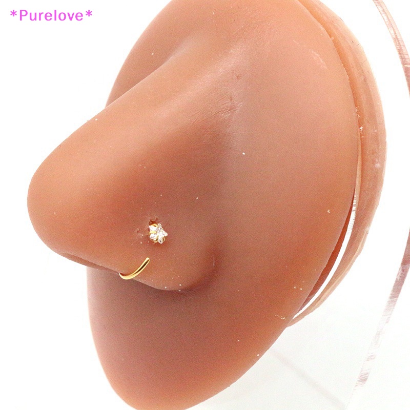 Khuyên Mũi Hình Vuông / Ngôi Sao / Trái Tim Thời Trang Mới