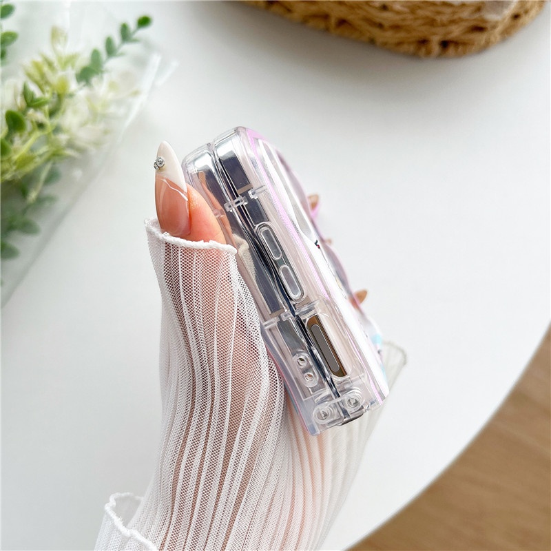 Ốp Điện Thoại Chống Sốc Có Dây Đeo Họa Tiết Anime Cho OPPO Find N2 Flip OPPO Find N2