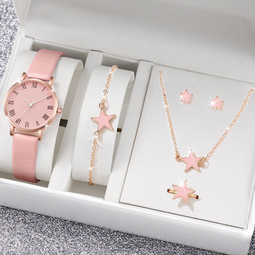 Đồng Hồ Quartz Nữ Dây Da Thời Trang