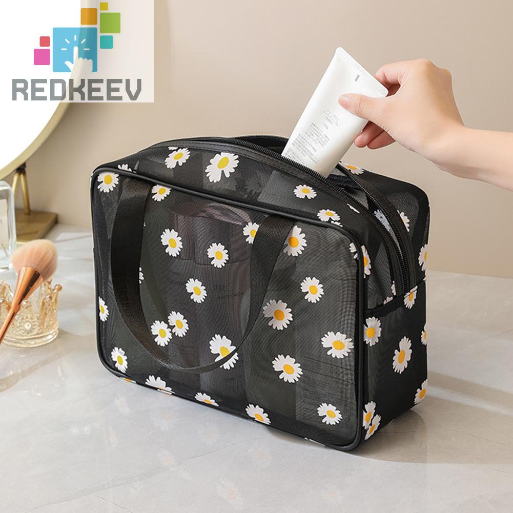 Túi Lưới Đựng Mỹ Phẩm Sức Chứa Lớn Tiện Dụng Khi Đi Du Lịch