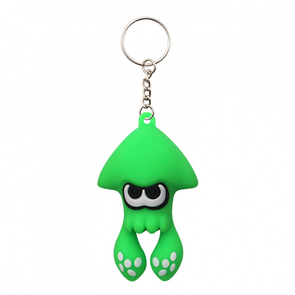 Anime splatoon 3 key keychain keyring kids ornament phone splatoon 3 xmas