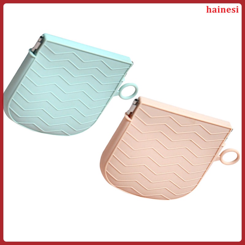 Set 2 Túi Đựng Mỹ Phẩm Son Môi Tiền Xu Tự Đóng Đi Du Lịch Tiện Lợi Miss hainesi.vn