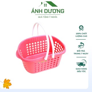 Giỏ Nhựa Có Quai Xách