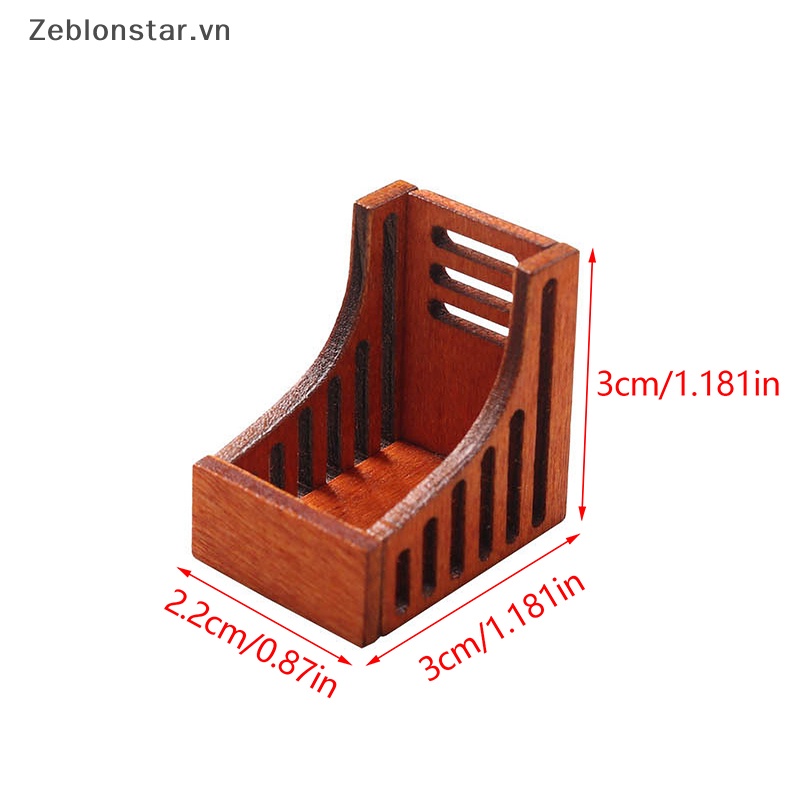 1 Set Kệ Sách 1: 12 Dùng Để Trang Trí Nhà Búp Bê