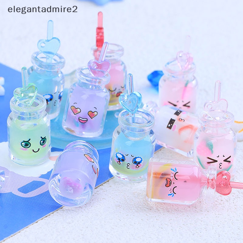 [Gant] Bộ 5 Cốc Uống Nước Trái Cây Mini Phát Sáng Trong Bóng Tối Trang Trí Thu Nhỏ.