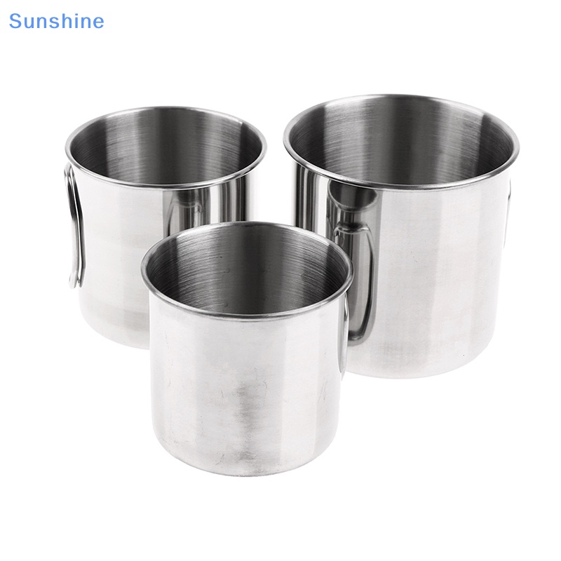 Cốc Đựng Nước Bằng Thép Không Gỉ Có Thể Gấp Gọn Tiện Dụng