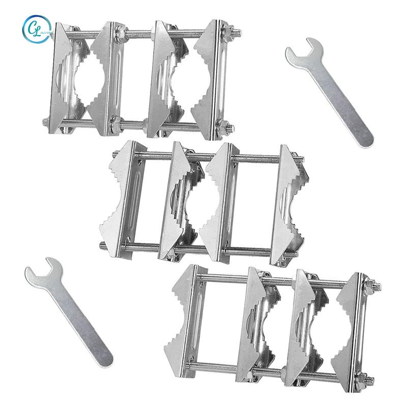 Set 3 Kẹp Ăng Ten Đôi Hình Chữ V 5.5Inch Chịu Được Sức Nặng Kèm Giá Đỡ