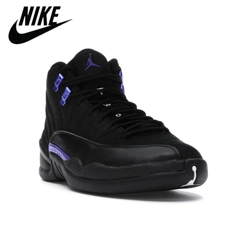Giày Thể Thao Bóng Rổ Air Jordan 12 Indigo Kiểu retro Cá Tính Cho Nam Và Nữ
