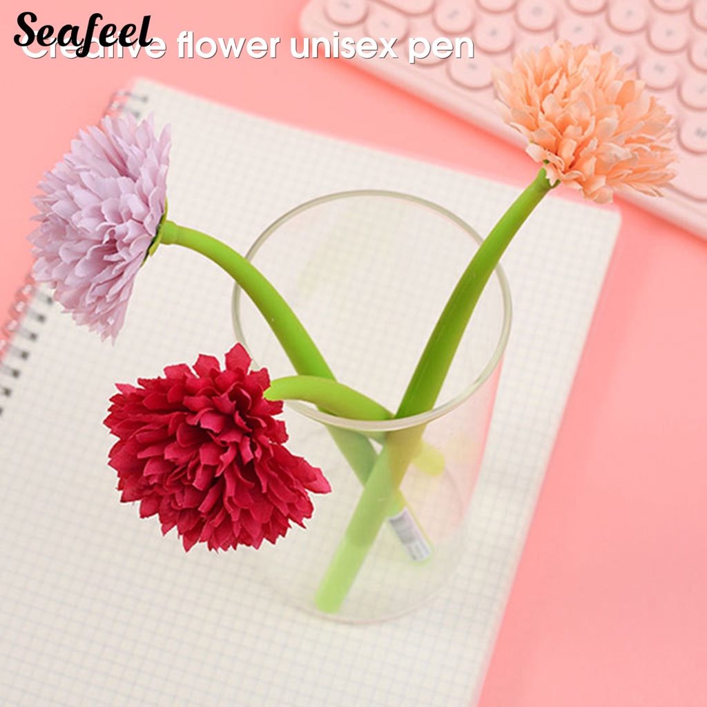 Bút Mực Chống Trầy Xước Họa Tiết Hoa Xinh Xắn