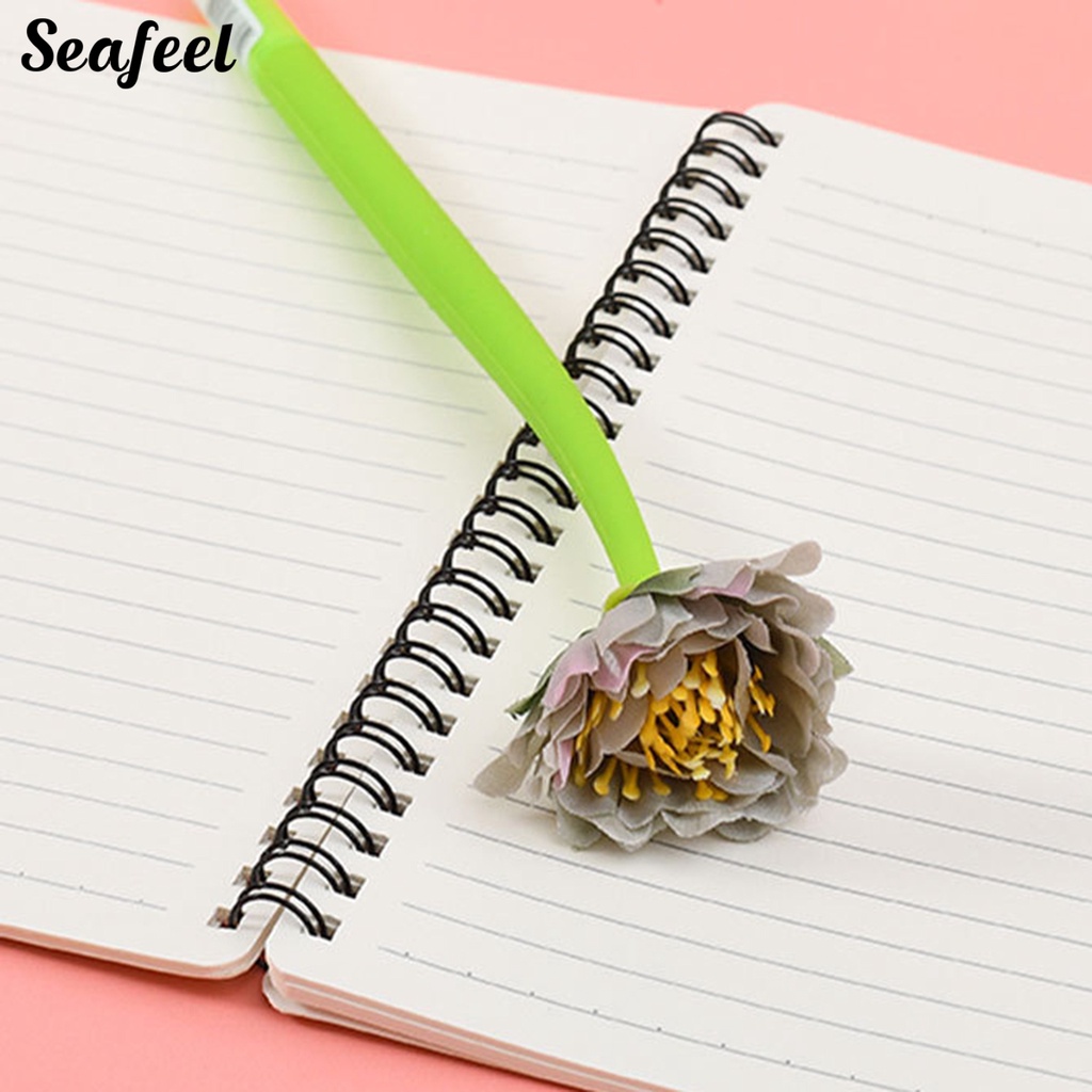 Bút Mực Chống Trầy Xước Họa Tiết Hoa Xinh Xắn