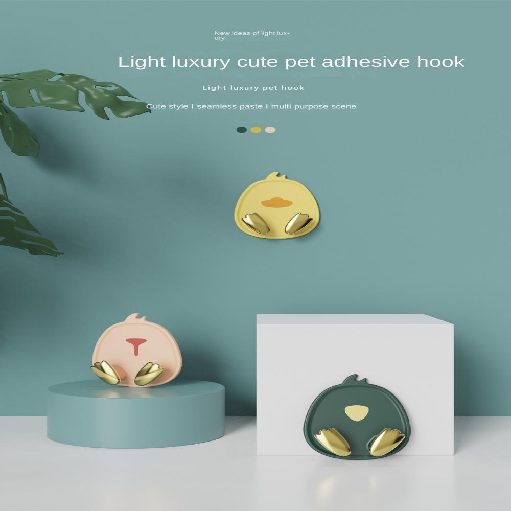 Giá Đỡ Phích Cắm Điện Dán Tường Đa Năng Bằng ABS Kiểu Hoạt Hình Không Đục Lỗ