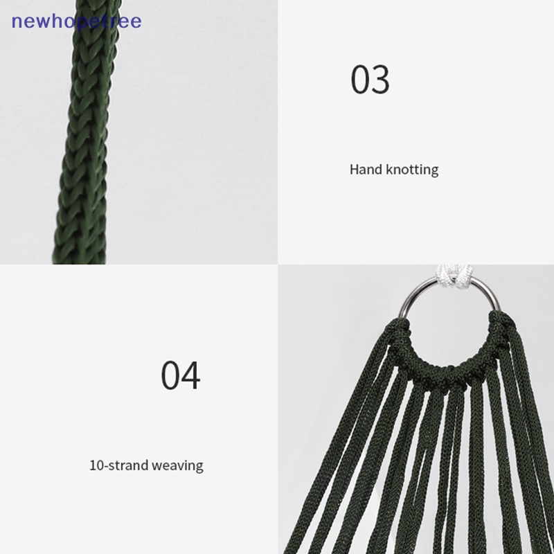 Ntvn Võng Lưới Đan 10 Sợi nylon Dày Dặn Nhỏ Gọn Dễ Dàng Mang Theo Trong Nhà / Ngoài Trời / Ngoài Trời / Trong Nhà OIK