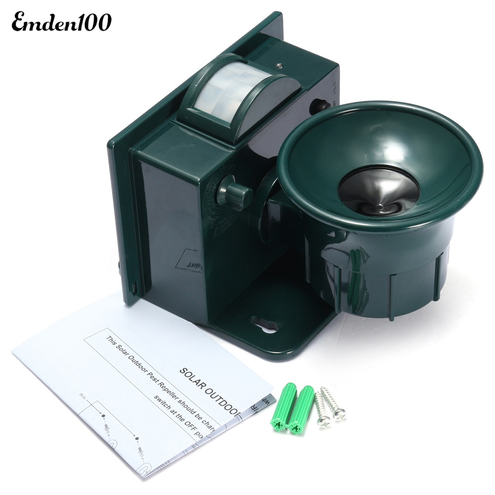 Thiết Bị Xua Đuổi Chim Bằng Sóng Siêu Âm Sử Dụng Năng Lượng Mặt Trời