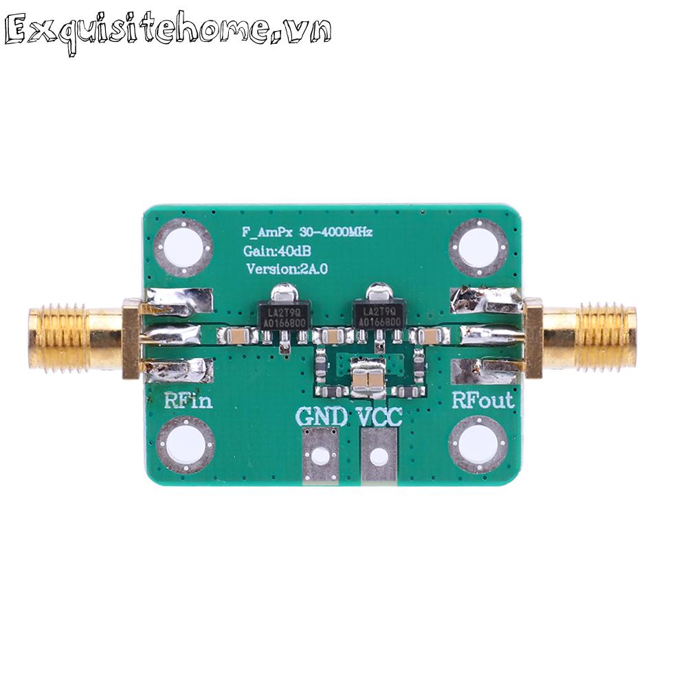 Bảng Mạch Khuếch Đại Tín Hiệu 30-4000mhz DC 5V Cho FM HF UHF