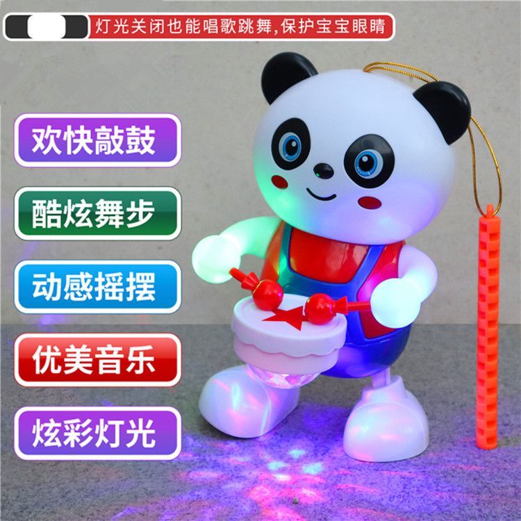 Đèn Lồng Điện Chiếu Hình Gấu Trúc Hoạt Hình 1Gp Nhỏ Gọn Dành Cho Trẻ Em