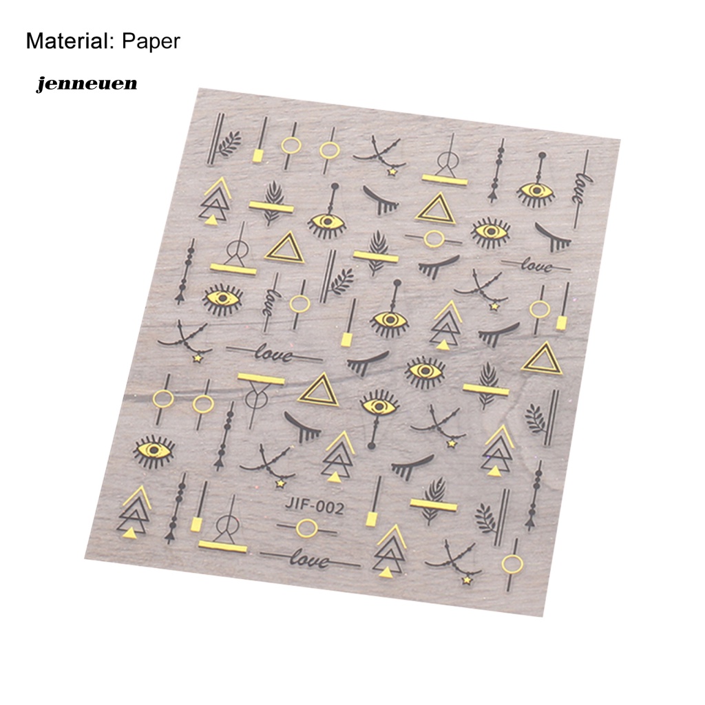 Miếng Dán Trang Trí Móng Tay Hình Ngôi Sao Lấp Lánh