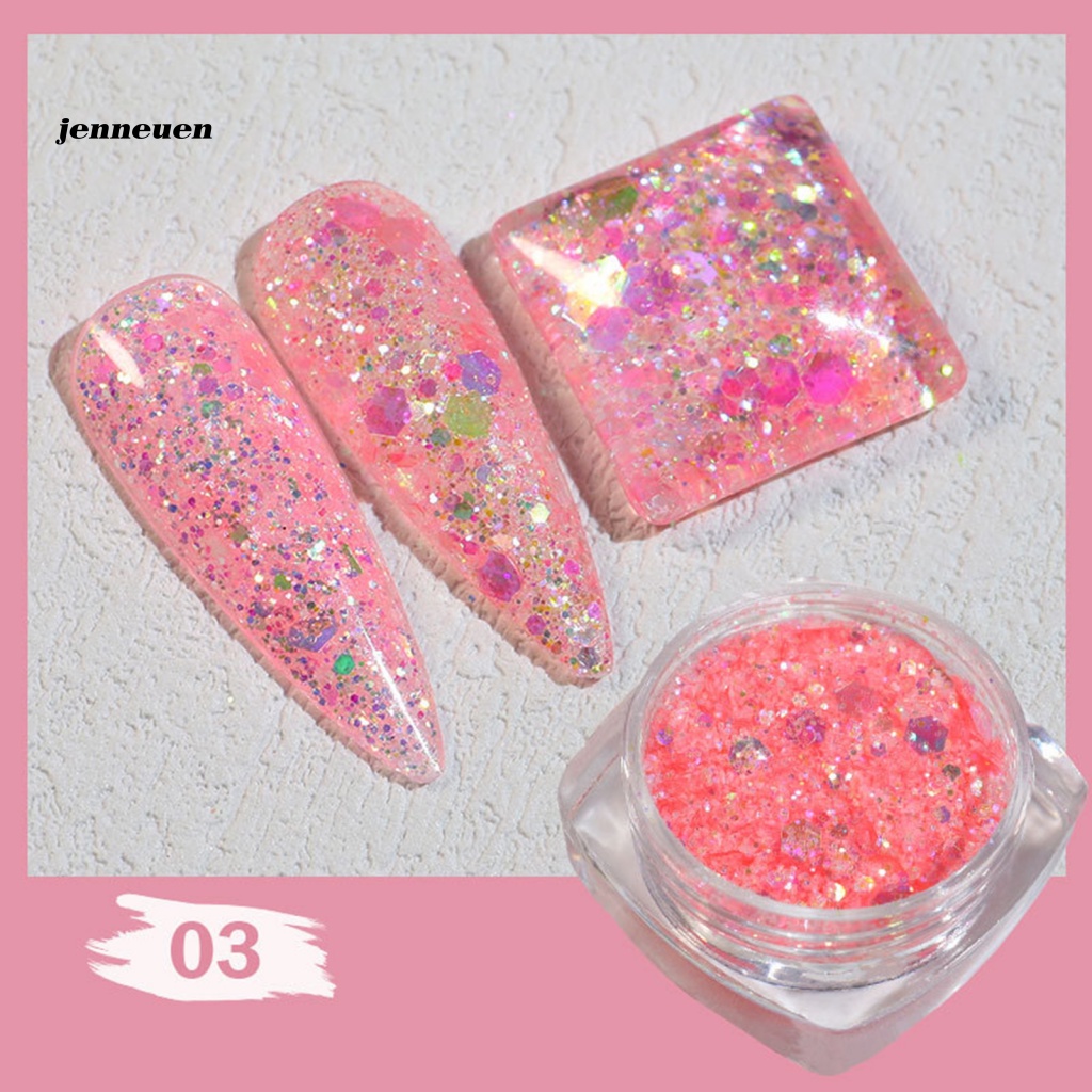 Hộp Kim Tuyến Lấp Lánh Dùng Trang Trí Móng Tay