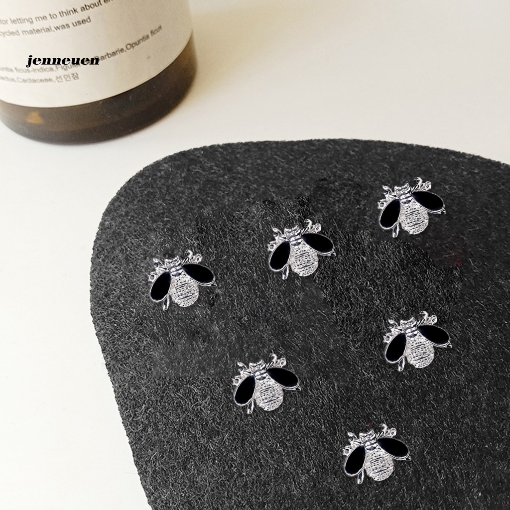 Set 10 Miếng Dán Trang Trí Móng Tay Hình Ong Nhỏ Dễ Sử Dụng