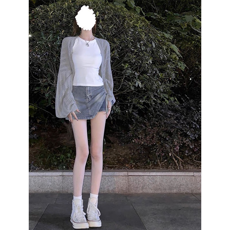 Áo Khoác Cardigan Dệt Kim Chống Nắng Thiết Kế Mới Thời Trang Dành Cho Nữ