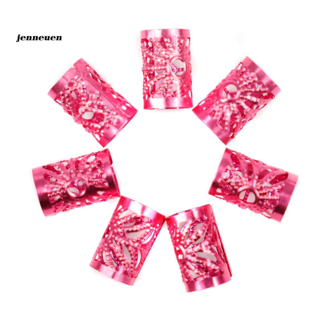 Set 50 / 100 Hạt Xỏ Lỗ Nhiều Màu Sắc Dùng Để Trang Điểm / Làm Đẹp Tóc