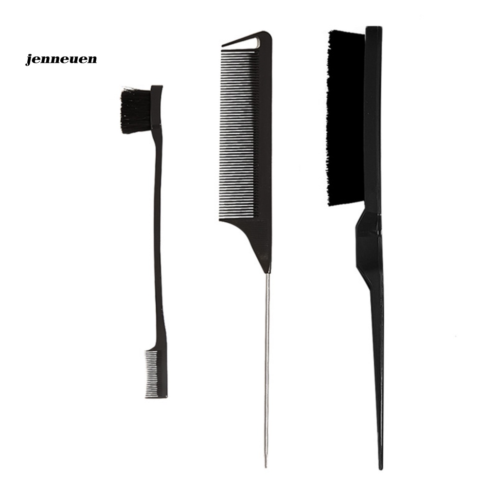 Bộ 3 Lược Nhuộm Tóc Bằng Kim Loại Thiết Kế Nhỏ Gọn Cho Nữ