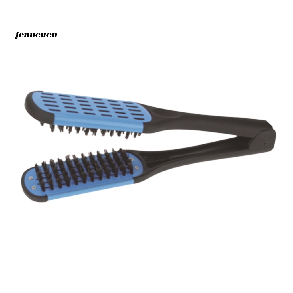 Lược Đôi Chải Tóc Thẳng Bằng Nhựa ABS Cao Cấp