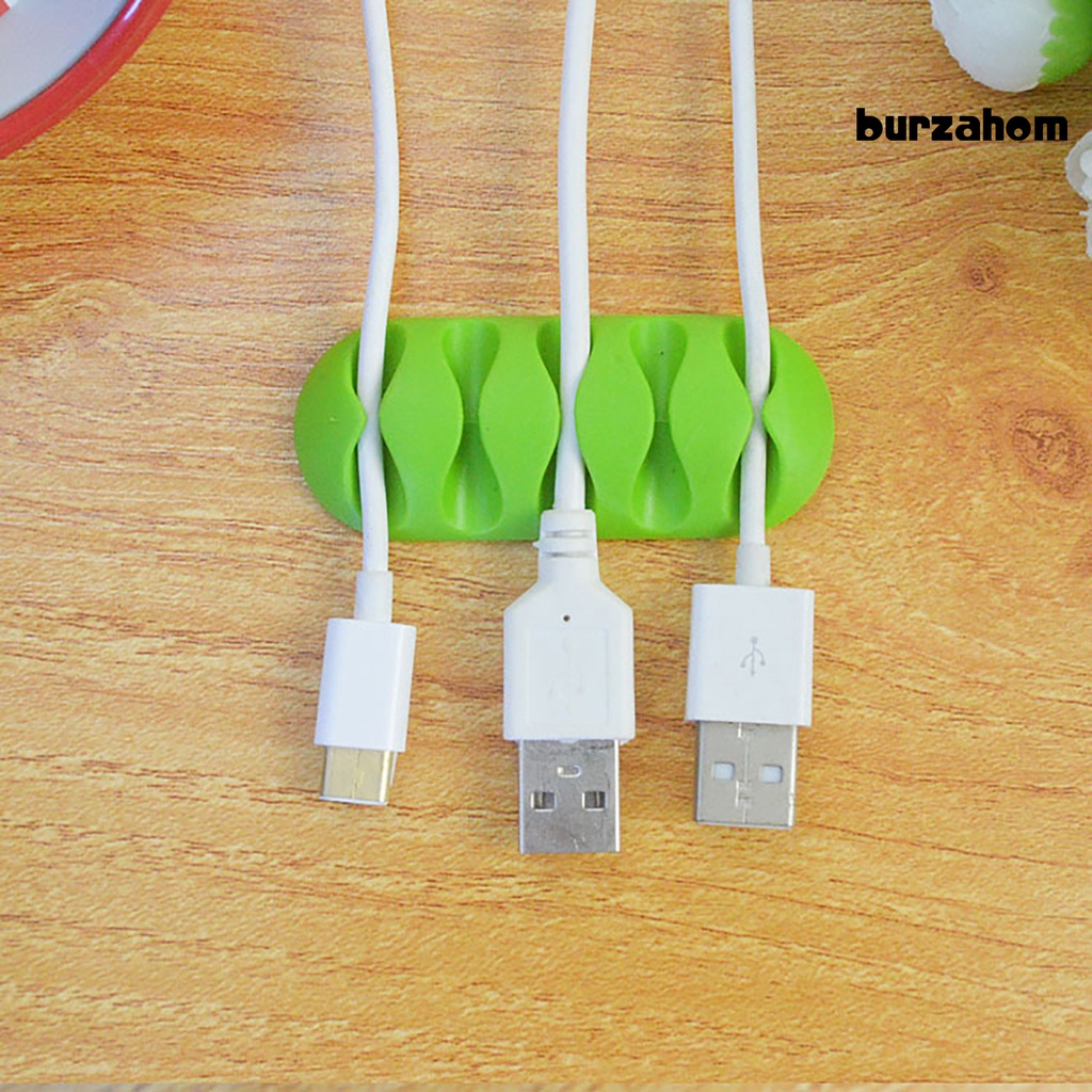 Set 10 Kẹp Giữ Dây Cáp Tự Dính Tiện Dụng Cho Nhà Ở / Văn Phòng