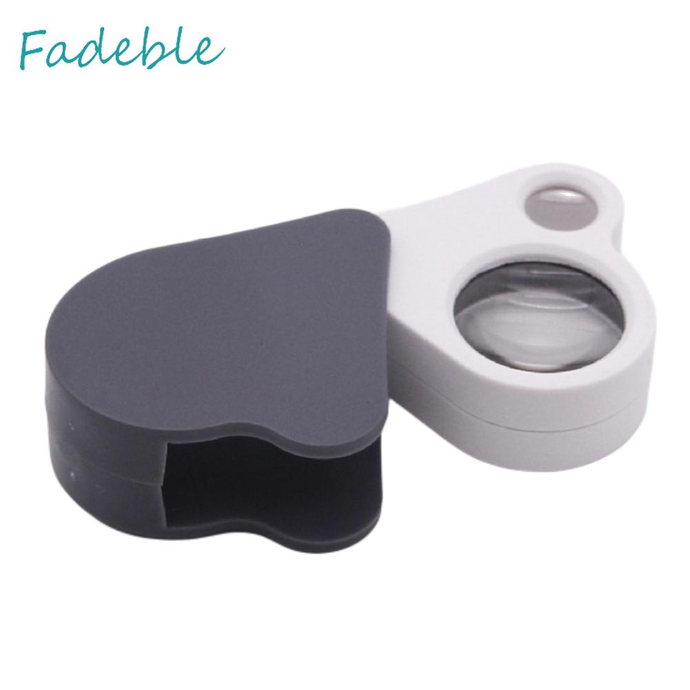 Kính Lúp Phóng Đại Trang Sức 30X 50X Có Thể Gấp Gọn Tiện Dụng