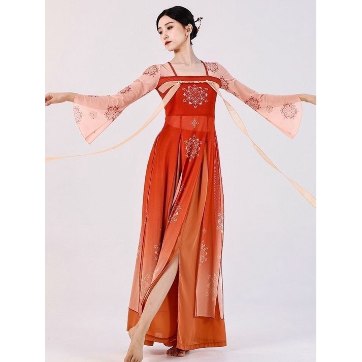 Bộ Trang Phục Biểu Diễn Múa Truyền Thống Trung Hoa Huaxia W1A2