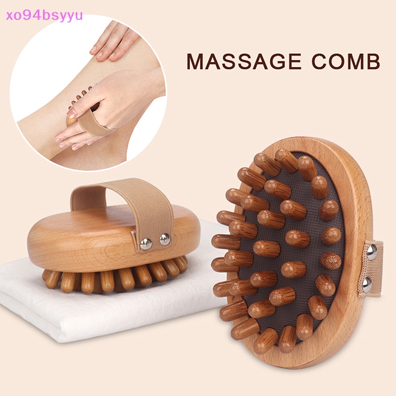 Lược Chải Tóc Xo94Bsyu 1 Bằng Gỗ Tre Massage Cơ Thể Chăm Sóc Sức Khỏe