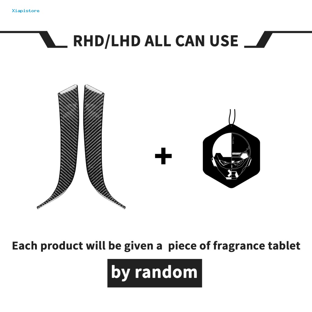 1 Cặp Miếng Dán Đèn Chạy Ban Ngày Họa Tiết Sợi Carbon DRL Cho Porsche Macan-Cayenne 14-18 L / R Drive