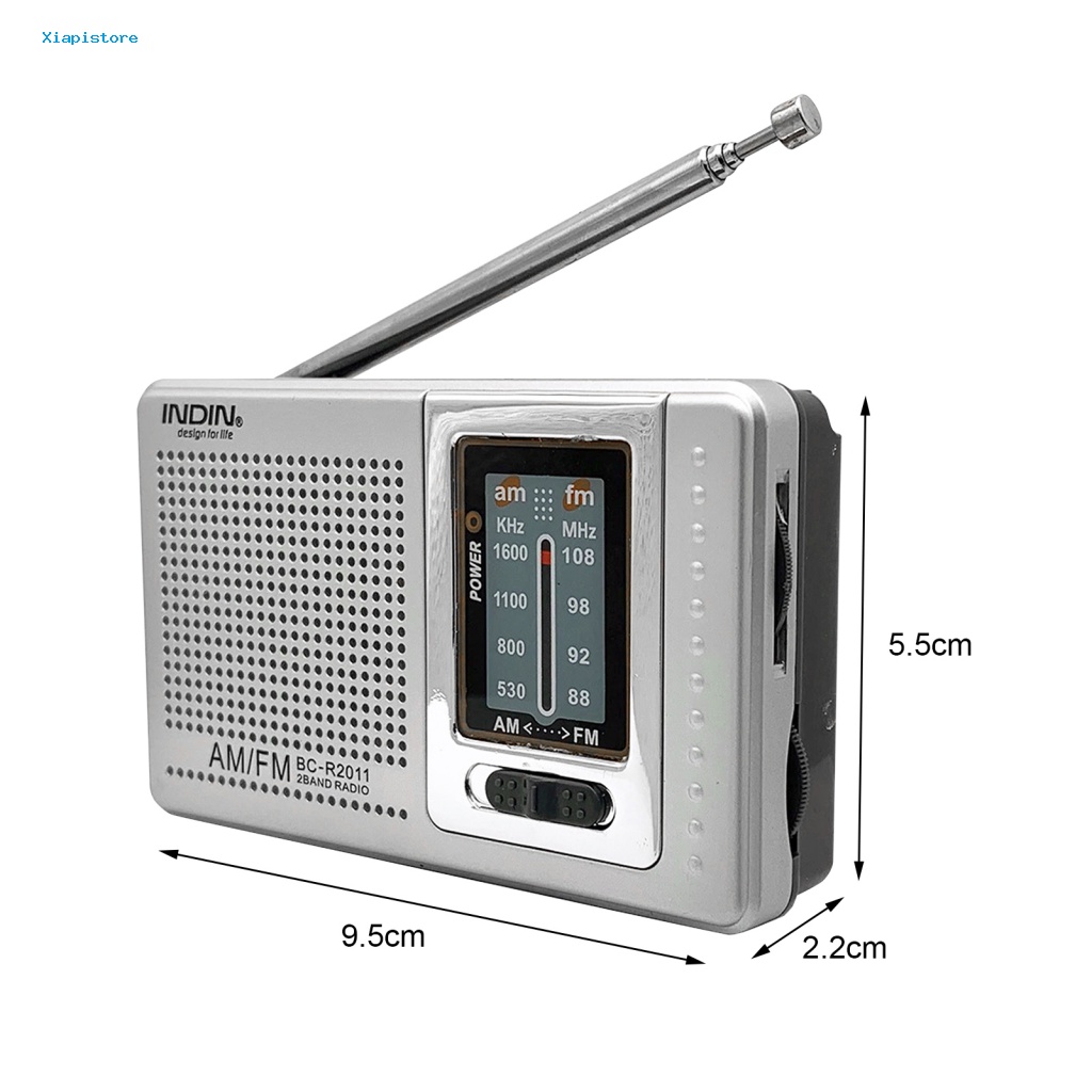 Radio FM Mini BC-R2011 Nhận Diện Nhận Diện Tuyệt Vời Bỏ Túi Tiện Dụng