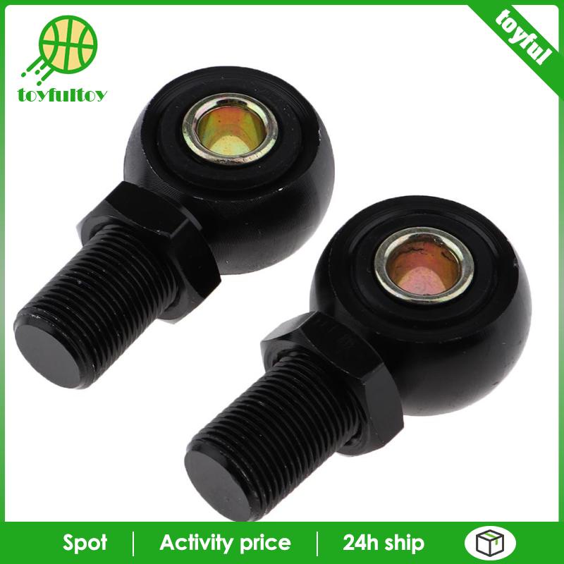 Set 2 Mắt Tròn Giảm Xóc 10mm Màu Đen Chuyên Dụng Cho Xe Mô Tô