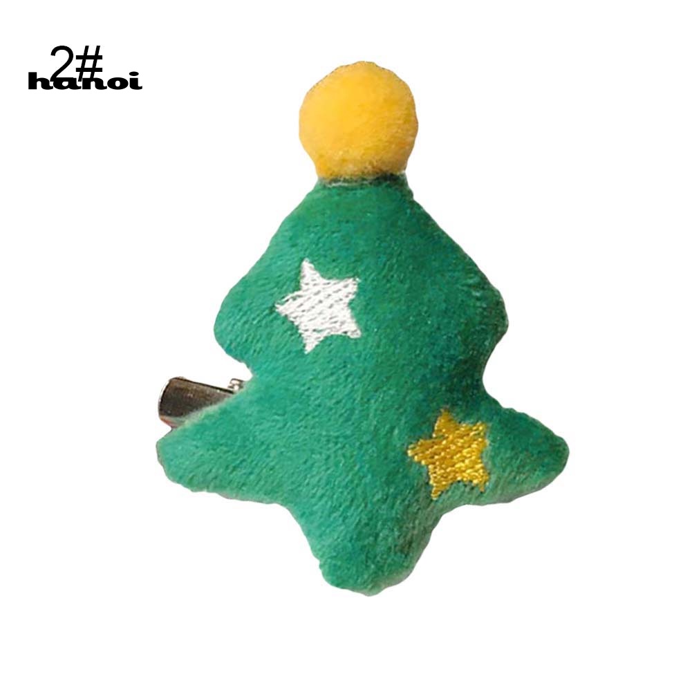 Kẹp Tóc Hình Ông Già Noel Tuần Lộc Dễ Thương