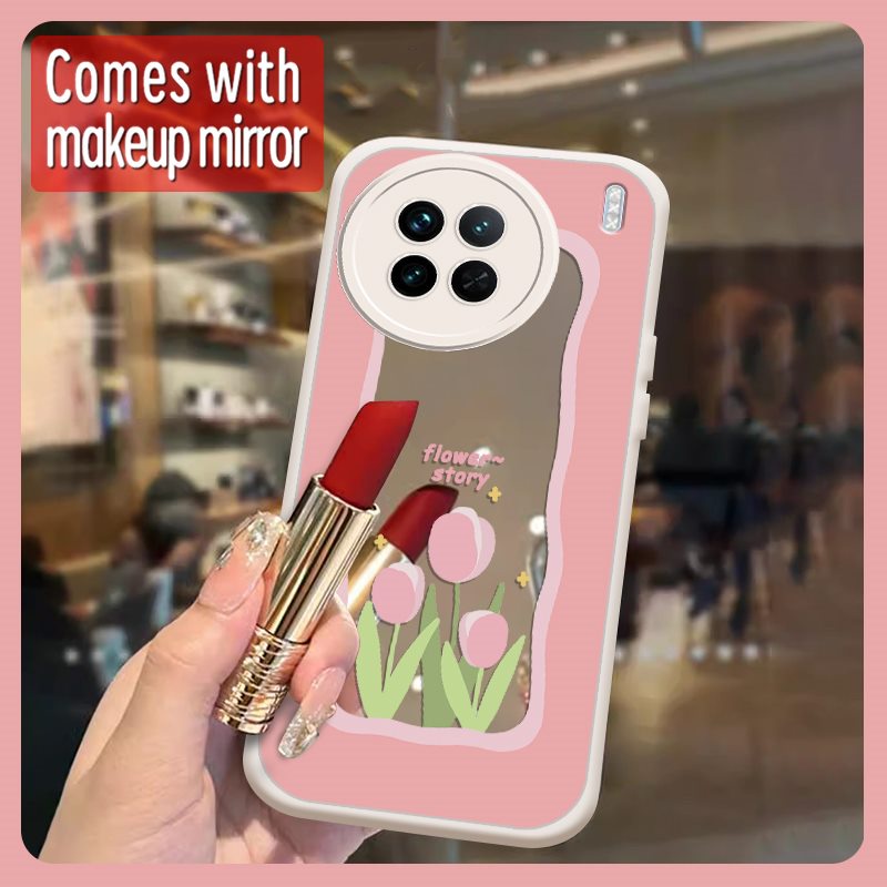 Texture Soft case Phone Case For VIVO X90 5G/V2241A/X90S
flower Anti drop airbag Raised lens lovely literature Full edging