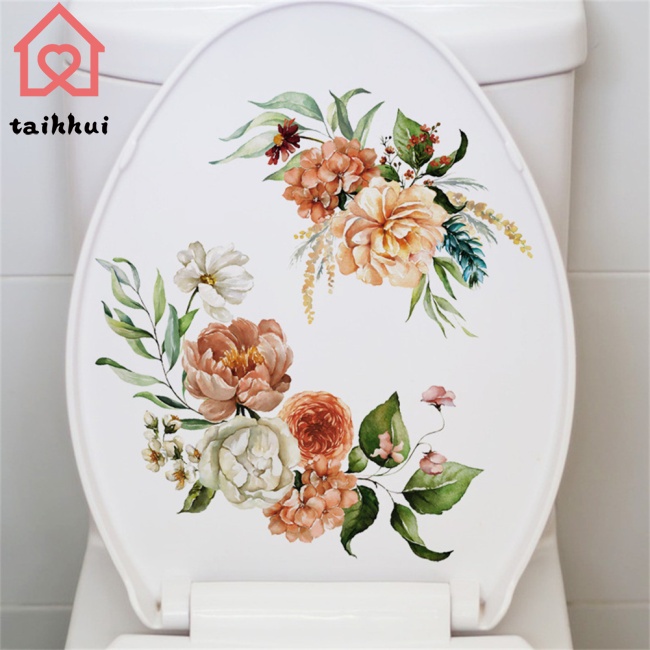 Sticker Dán Toilet Trang Trí Họa Tiết 3D Kích Thước 20x30cm