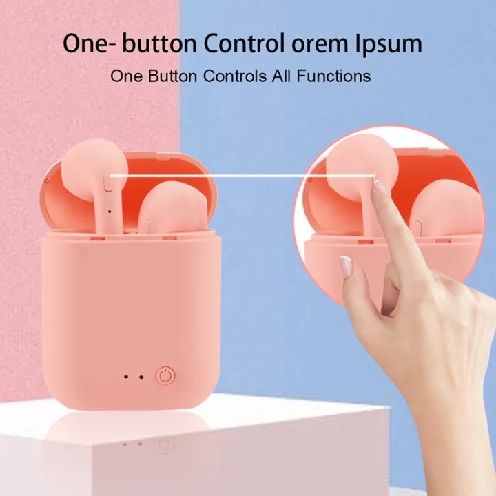 Topewon tws inpods pro4 i12 tai nghe không dây bluetooth tai nghe tai nghe airdots cho tất cả điện thoại thông minh