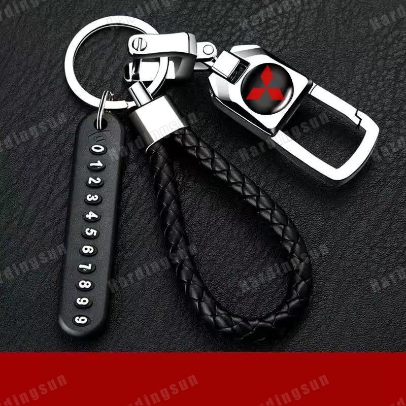 Bao Da Đựng Chìa Khóa Xe Hơi Mitsubishi Mirage G4 Triton Mirage / Attrage Xpander Pajero Sport Montero Sport Strada Outlander PHEV