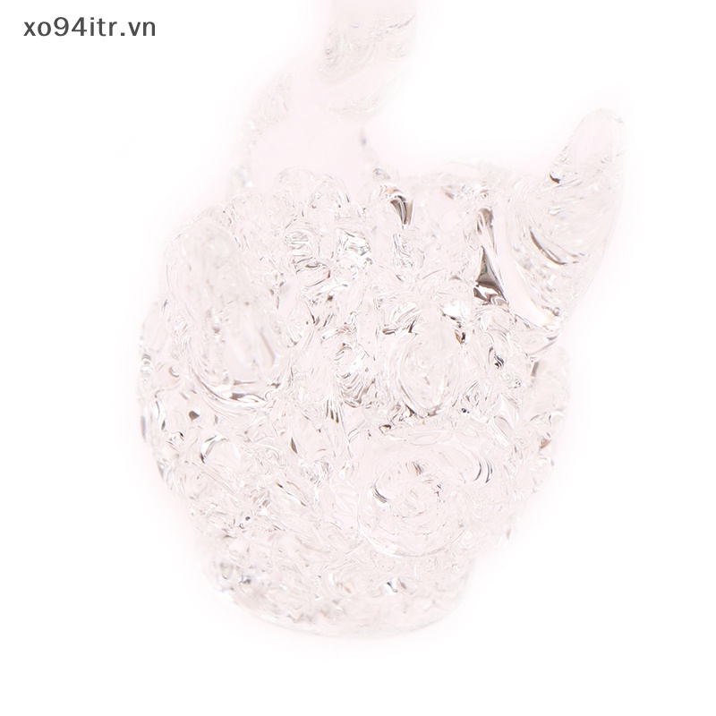 1 Bức Tượng Thiên Nga Pha Lê Thủy Tinh Để Bàn Trang Trí Nội Thất