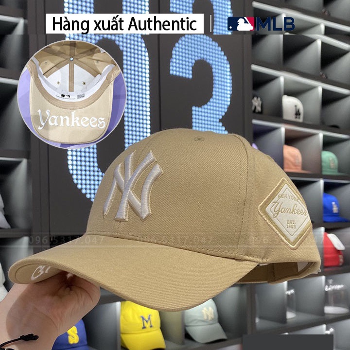 Mũ Nón Kết NY Hàng Xuất Nam Nữ, Nhập Khẩu Hàn Quốc, Chất Liệu Poly Cotton Thoáng Mát