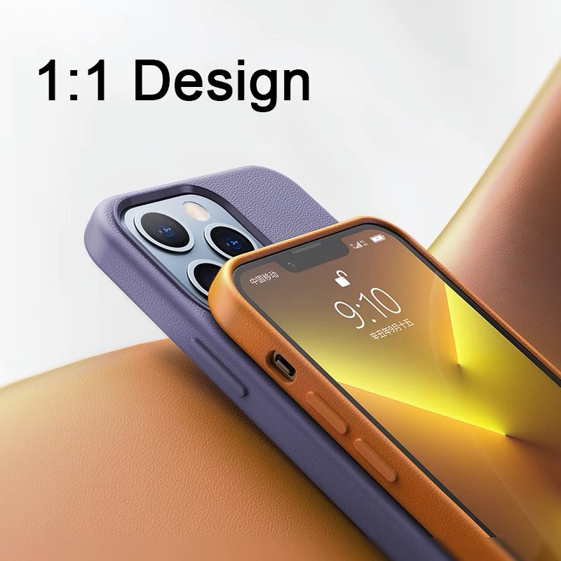 M-agsafe Bao Da Điện Thoại Nắp Gập Từ Tính Không Dây Hỗ Trợ Logo Hoạt Hình Cho iPhone 13 Pro Max 13 13 Pro Max