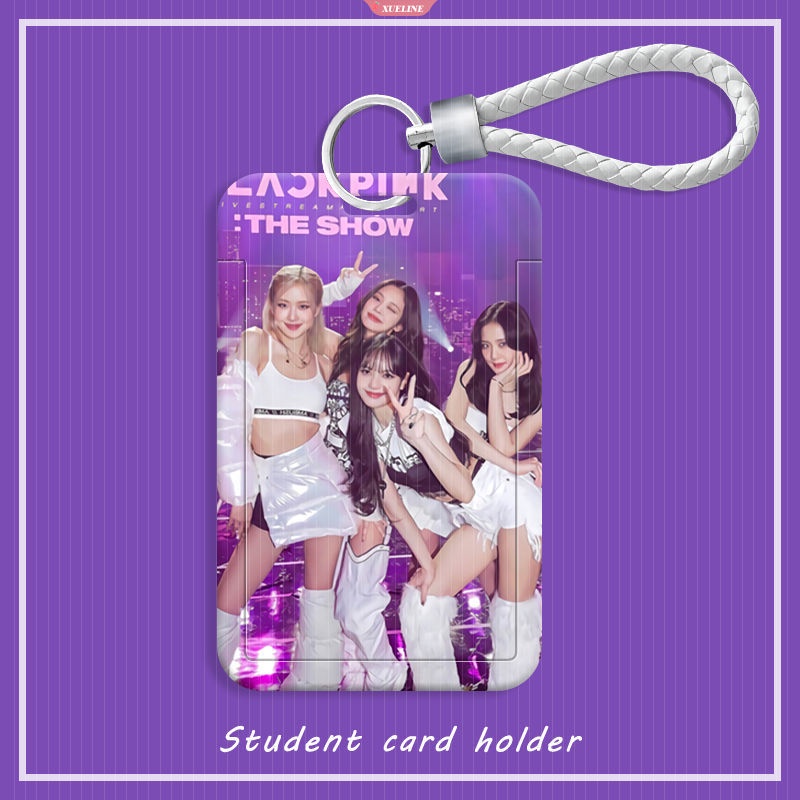 Ví Nhựa Đựng Thẻ Tín Dụng / Thẻ ID In Hình Nhóm Nhạc BLACKPINK Dành Cho Học Sinh / Văn Phòng