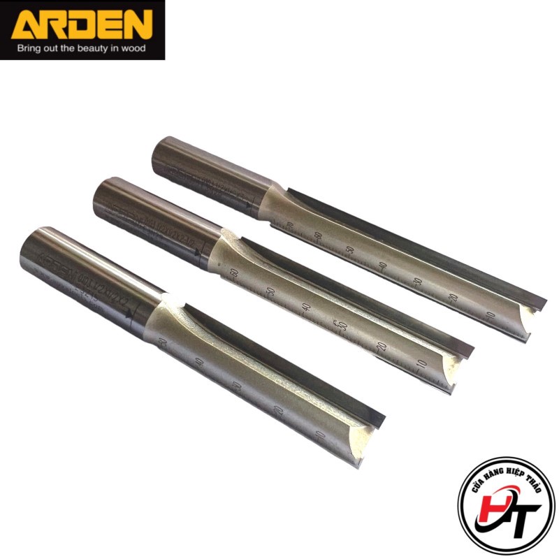 Mũi phay CNC gỗ thẳng dài Arden mũi soi lấy nền dao phá thô 0103 và 0115 MSTD-AD