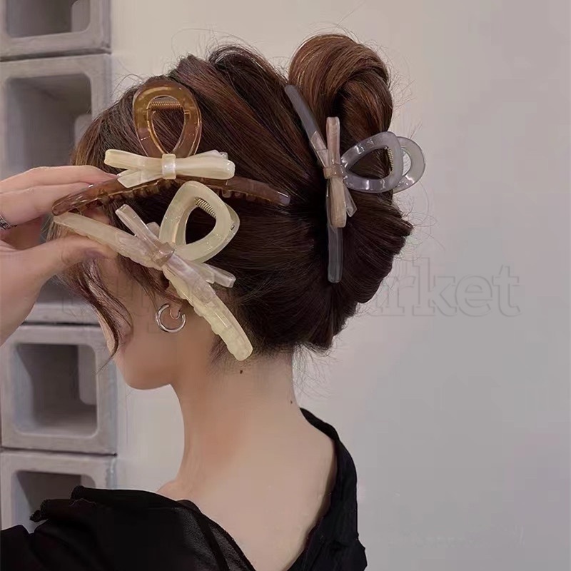 Kẹp Tóc Hình Bướm Dễ Thương Chống Trượt Phong Cách Hàn Quốc Dành Cho Nữ